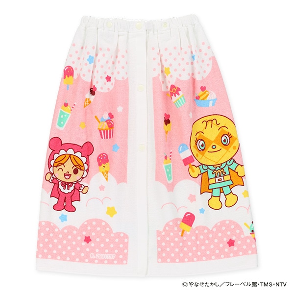 バンダイ）60cm丈巻きタオル（アンパンマン）