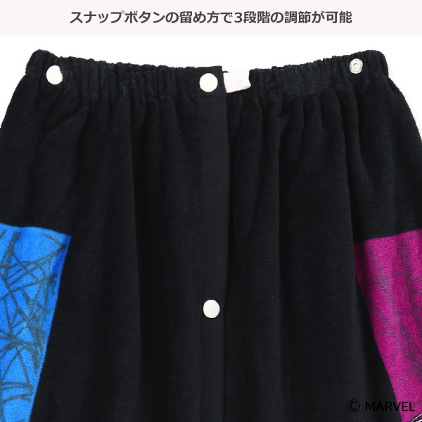 70cm丈巻きタオル（スパイダーマン）