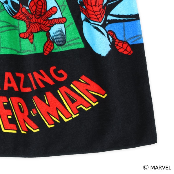 70cm丈巻きタオル（スパイダーマン）