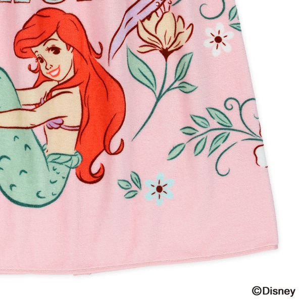 70cm丈巻きタオル（リトル・マーメイド）