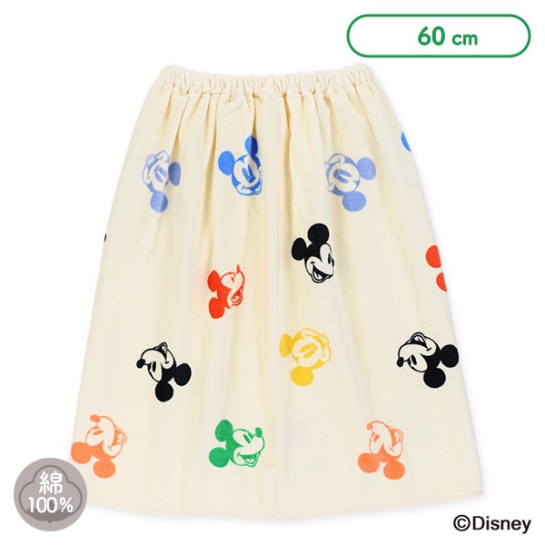 60cm丈巻きタオル（ミッキーマウス）
