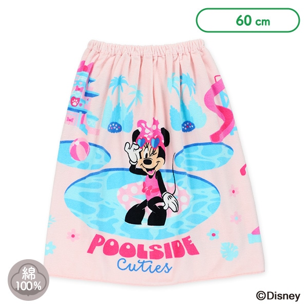 60cm丈巻きタオル（ミニーマウス）