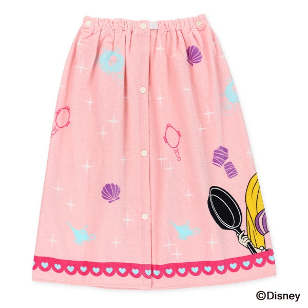 60cm丈巻きタオル（ディズニープリンセス）