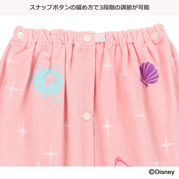 60cm丈巻きタオル（ディズニープリンセス）
