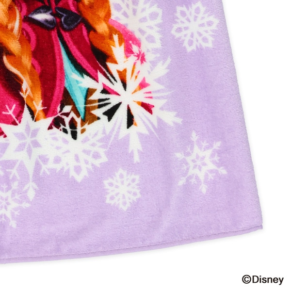 60cm丈巻きタオル（アナと雪の女王）