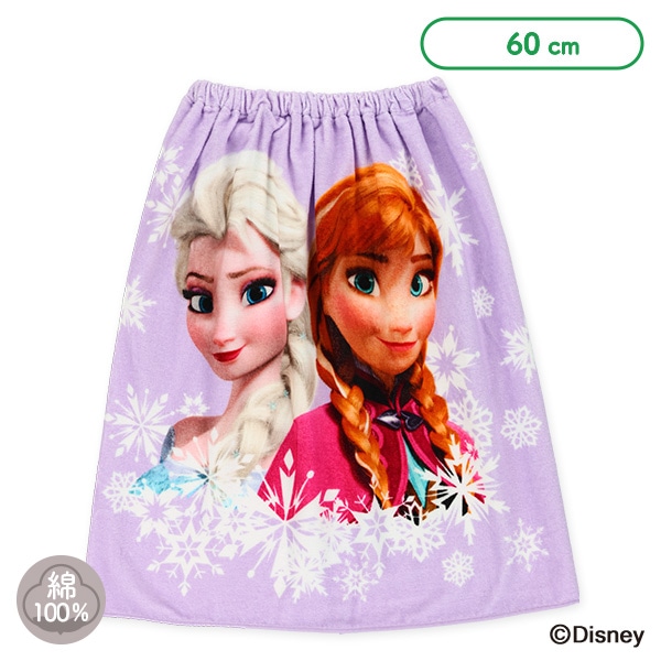 60cm丈巻きタオル（アナと雪の女王）