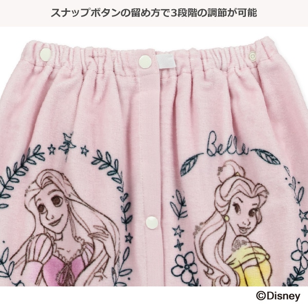 70cm丈巻きタオル（ディズニープリンセス）