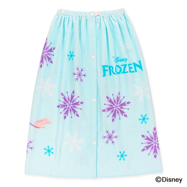 70cm丈巻きタオル（アナと雪の女王）