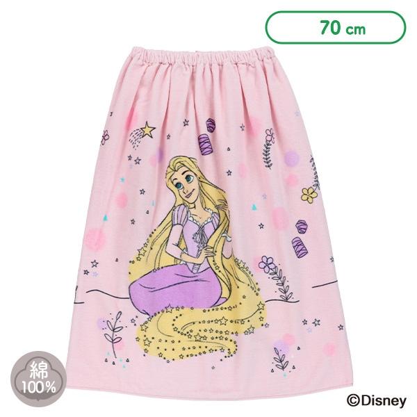 70cm丈巻きタオル（塔の上のラプンツェル）