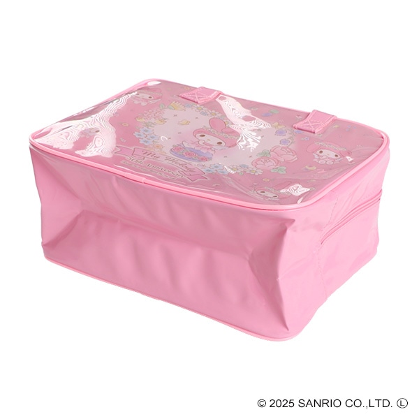 縫製ボストン型ビーチバッグ（マイメロディ）