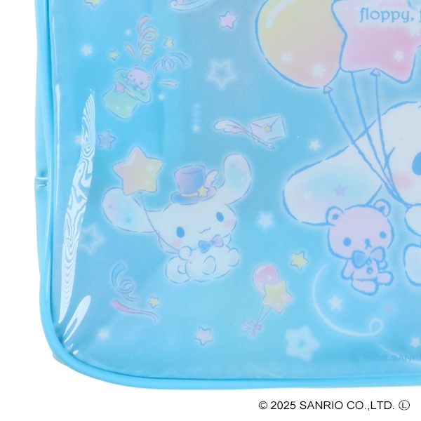 縫製ボストン型ビーチバッグ（シナモロール）