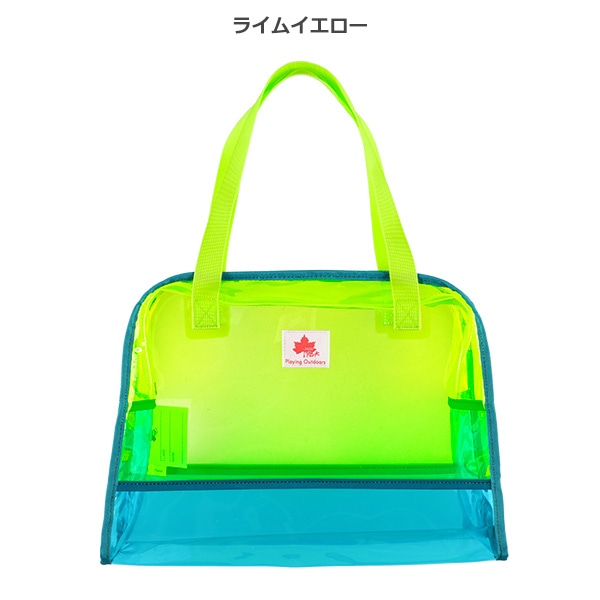 LOGOS）ボストン型クリアビーチバック