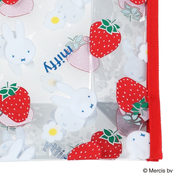 角型ビーチバッグ（ミッフィー・いちご）