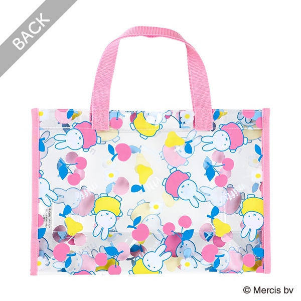 角型ビーチバッグ（ミッフィー・チェリー）