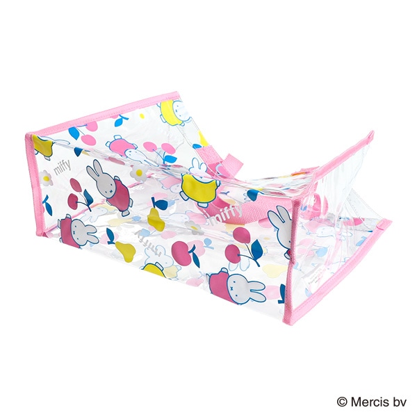 角型ビーチバッグ（ミッフィー・チェリー）