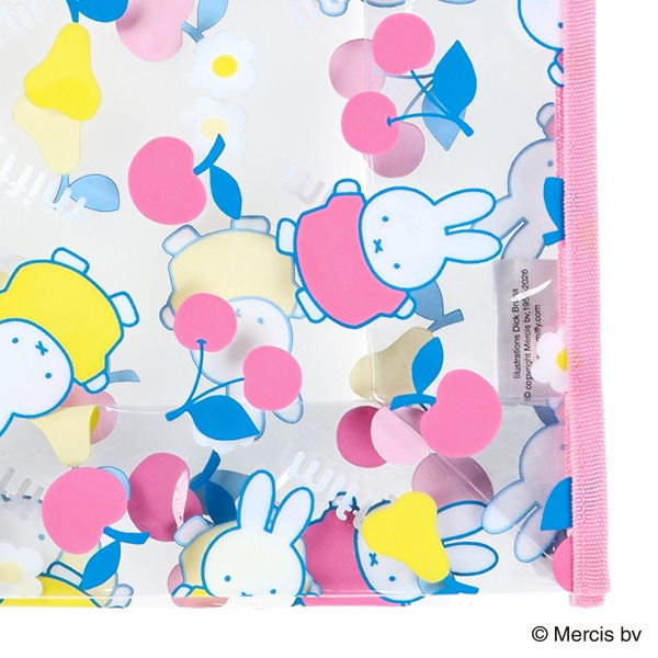 角型ビーチバッグ（ミッフィー・チェリー）