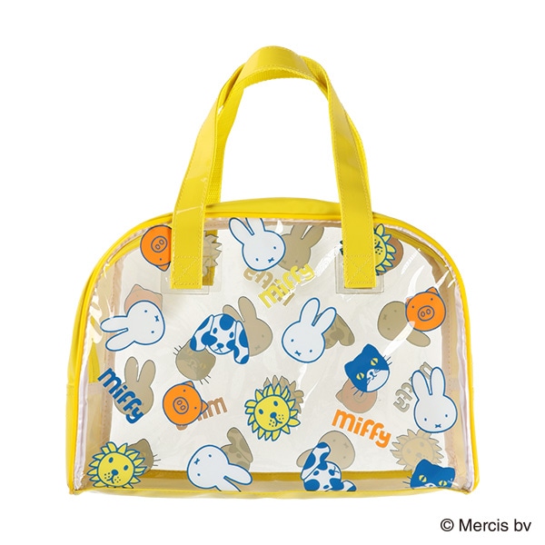 ボストン型ビーチバッグ（ミッフィー・ライオン）