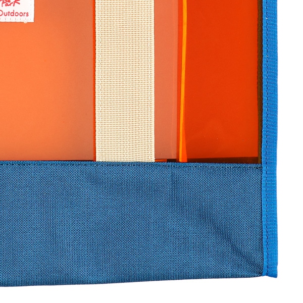 LOGOS PARK）配色クリアトートビーチバッグ