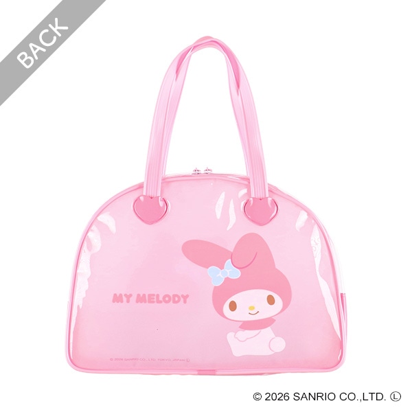 スパンコール入りボストン型ビーチバッグ（マイメロディ）