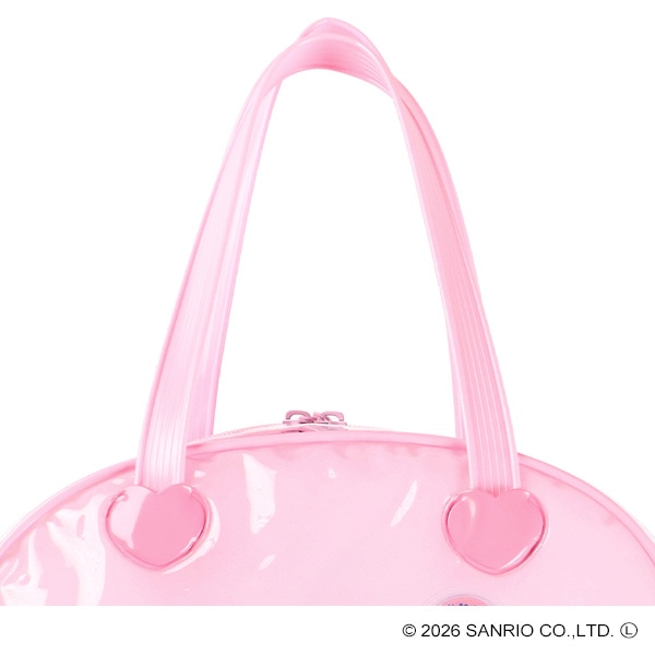 スパンコール入りボストン型ビーチバッグ（マイメロディ）