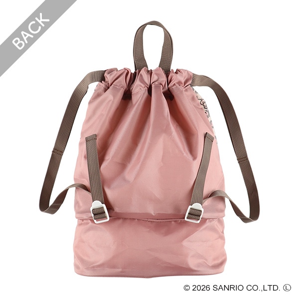 ビーチボンサック（ハローキティ・ヒョウ柄）