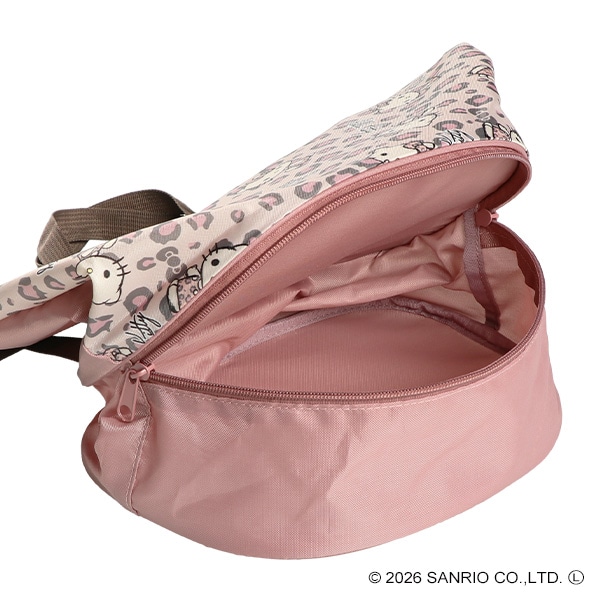 ビーチボンサック（ハローキティ・ヒョウ柄）