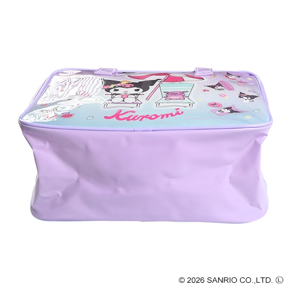 縫製ボストン型ビーチバック（クロミ）