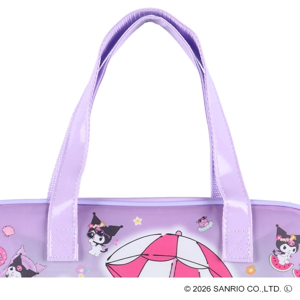 縫製ボストン型ビーチバック（クロミ）