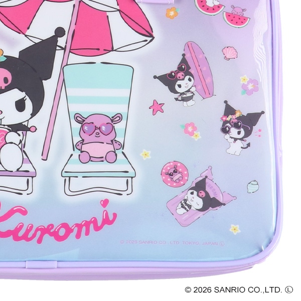 縫製ボストン型ビーチバック（クロミ）