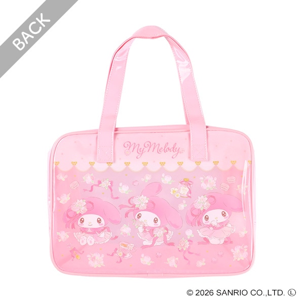 縫製ボストン型ビーチバック（マイメロディ）