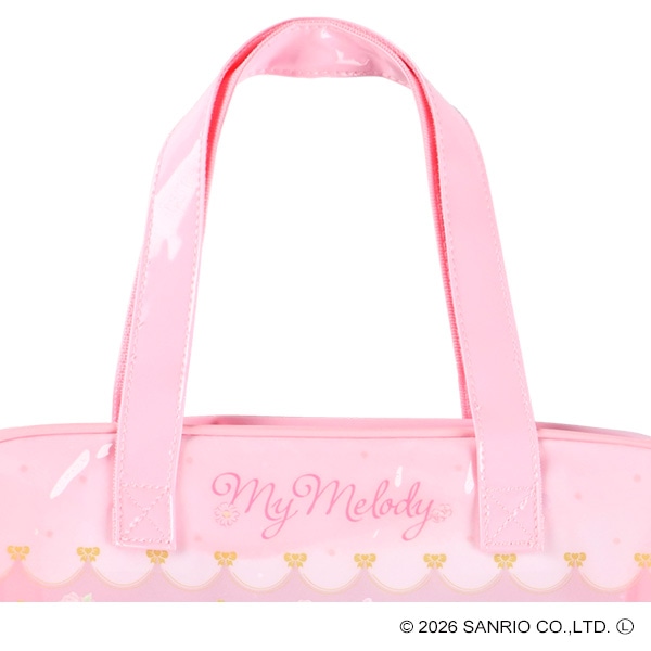 縫製ボストン型ビーチバック（マイメロディ）