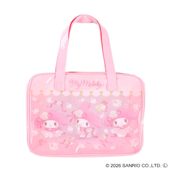 縫製ボストン型ビーチバック（マイメロディ）