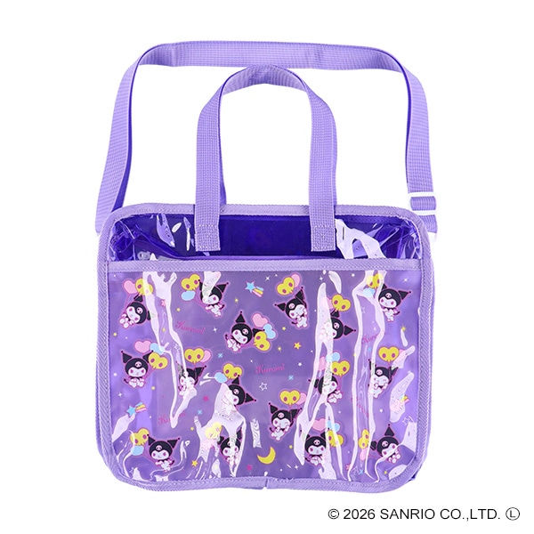 ショルダー付きボストン型ビーチバッグ（クロミ）