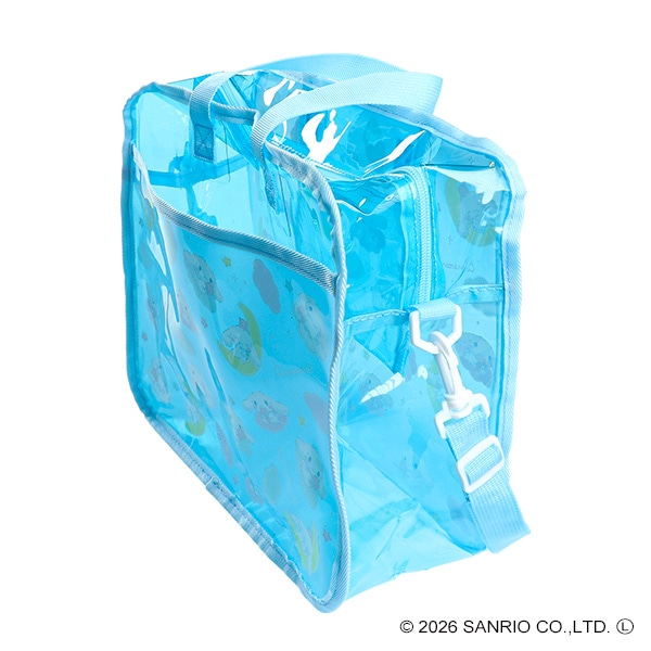 ショルダー付きボストン型ビーチバッグ（シナモロール）