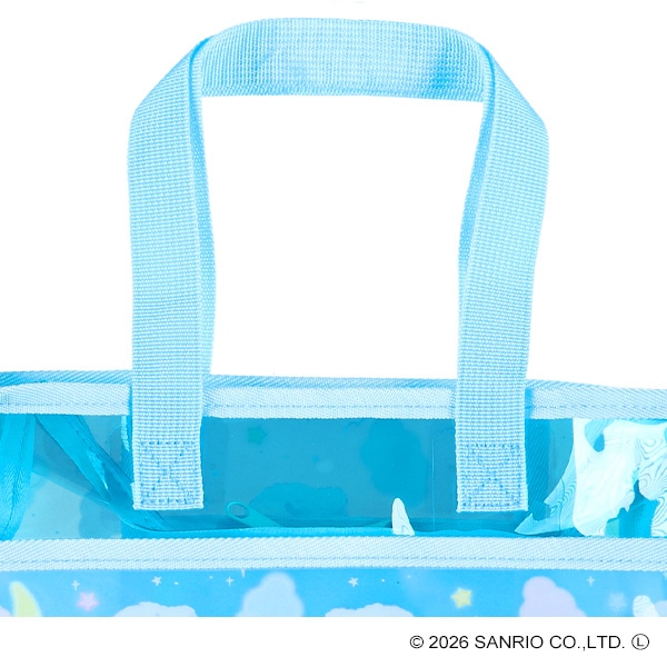 ショルダー付きボストン型ビーチバッグ（シナモロール）