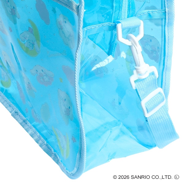 ショルダー付きボストン型ビーチバッグ（シナモロール）