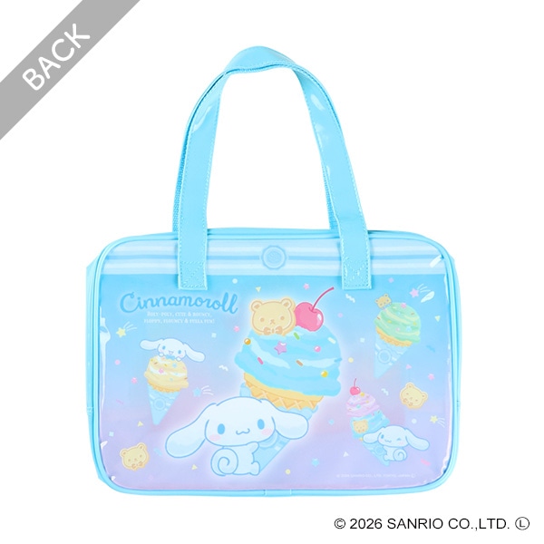 縫製ボストン型ビーチバック（シナモロール）