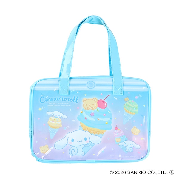 縫製ボストン型ビーチバック（シナモロール）