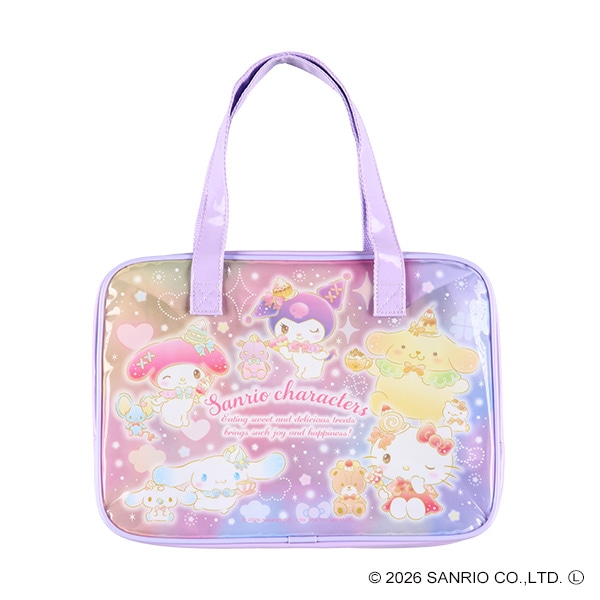 縫製ボストン型ビーチバック（サンリオキャラクターズ）