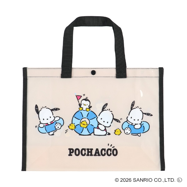 縫製トートビーチバッグ（ポチャッコ）