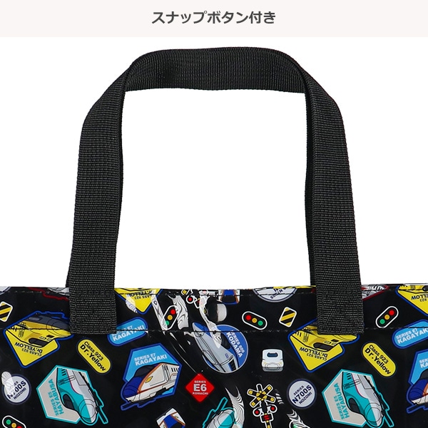 縫製トートビーチバッグ（新幹線）