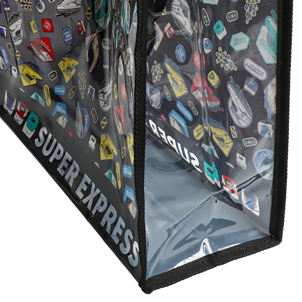 縫製トートビーチバッグ（新幹線）