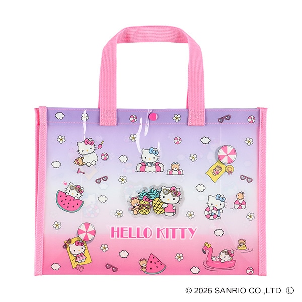 縫製トートビーチバッグ（ハローキティ）
