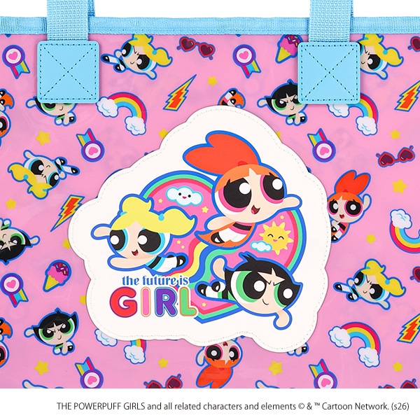 バケット型ビーチバッグ（パワーパフ ガールズ）