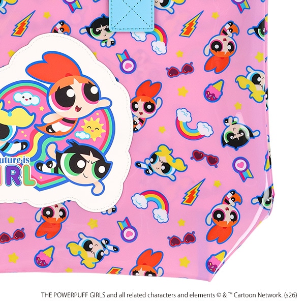 バケット型ビーチバッグ（パワーパフ ガールズ）