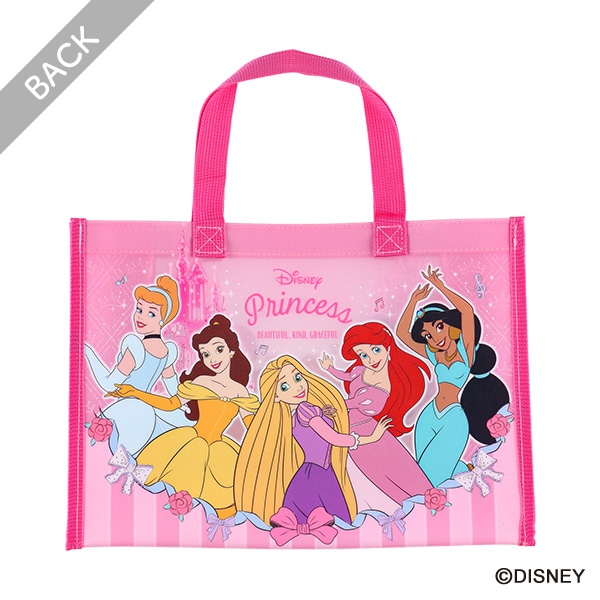 角型トートビーチバッグ（ディズニープリンセス）