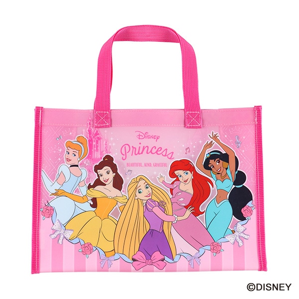 角型トートビーチバッグ（ディズニープリンセス）