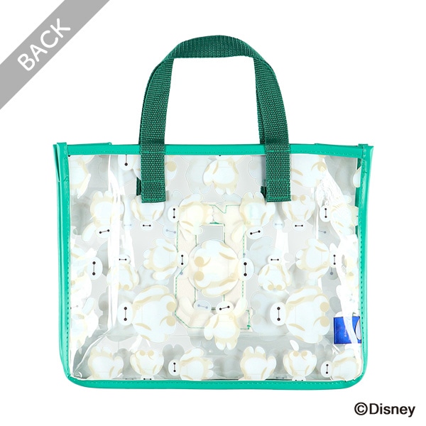 スパンコール入りクリアビーチバッグ（ベイマックス）