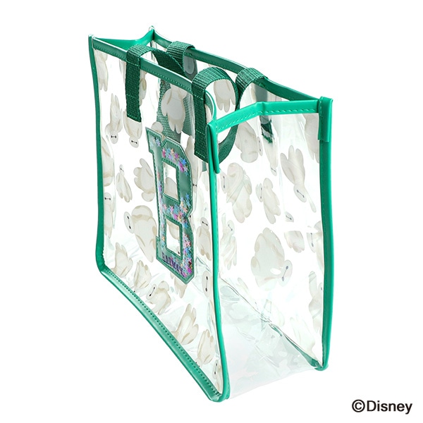 スパンコール入りクリアビーチバッグ（ベイマックス）