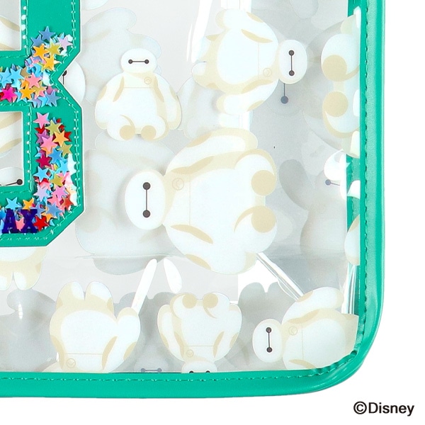 スパンコール入りクリアビーチバッグ（ベイマックス）